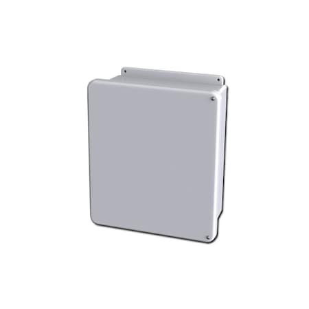 Saginaw Control & Engineering Captive Screws Electrical Enclosures, 15.48 in H, 6.21 in D, 13.48 in W, NEMA 4, 4X, 12, 13 SCE-1412FG